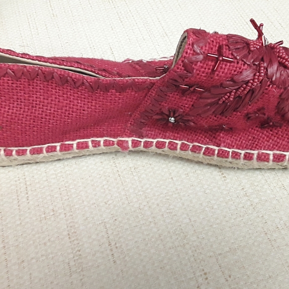 Johnny Was Antik Batik Red Tori Espadrilles - Picture 11 of 12